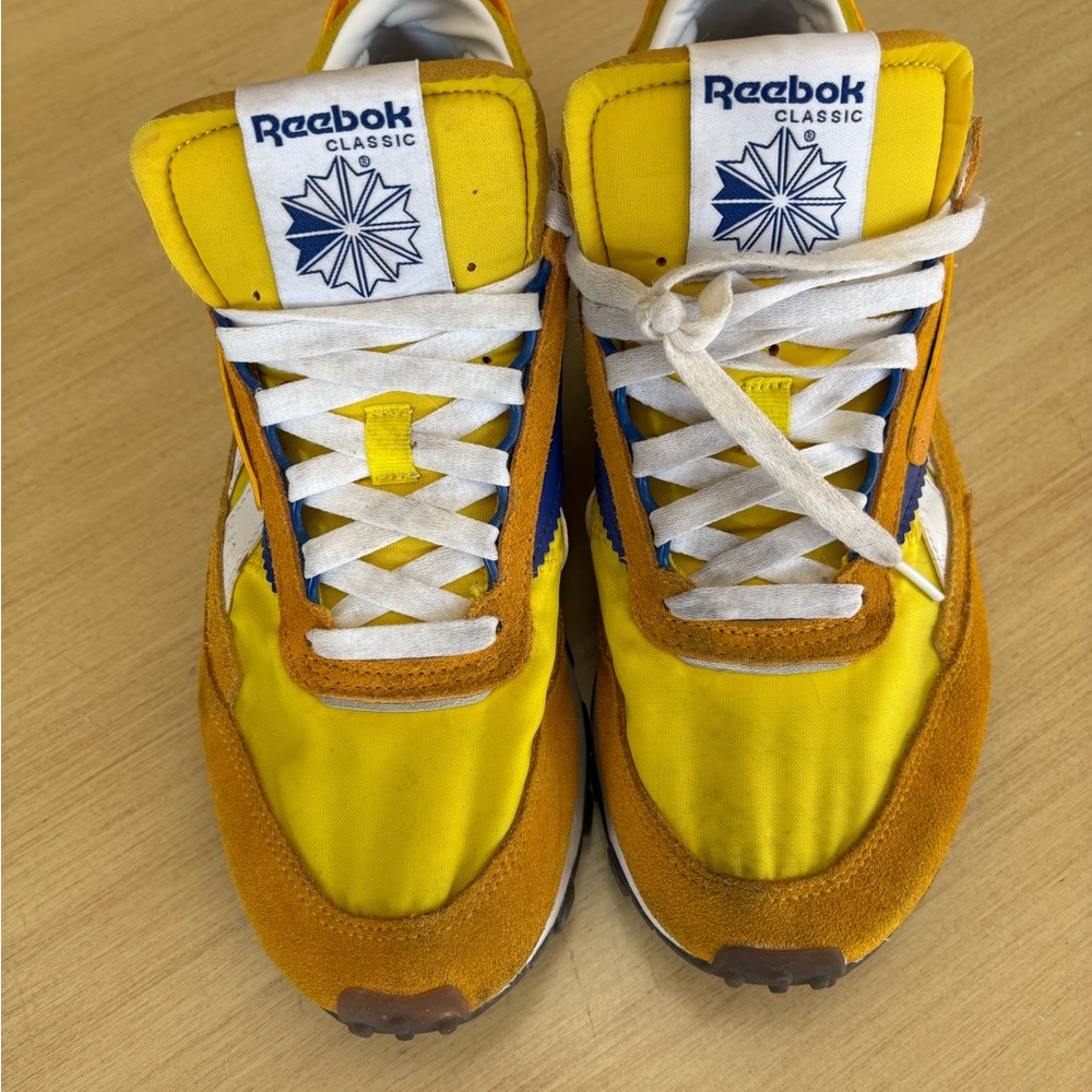 Reebok Yellow and Blue sneakers
